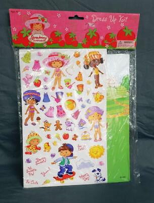 #ad Strawberry Shortcake SSC Dress Up Kit Stickers or Clings Never Opened 2004 Date $17.99