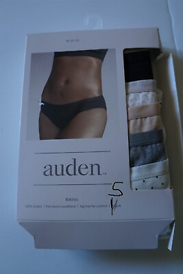 #ad Auden Bikinis Women Size M 8 10 5 Pack Colors Tag Free OPEN PACKAGE $12.50