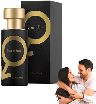 Aphrodisiac Golden Lure Her Pheromone Perfume Spray for Men to Attract Women $9.99