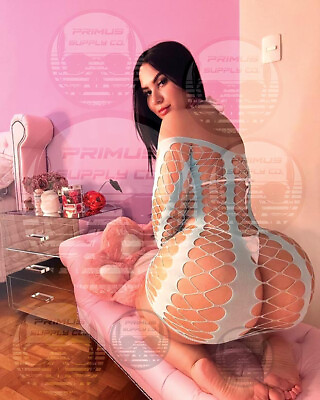 #ad #ad Cute Curvy Thick Brazilian Model Posing in Net Dress 8x10 in Glossy Photo A $10.99