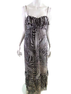 #ad Abandon Size XS Grey Long Maxi Dress Sleeveless $30.74