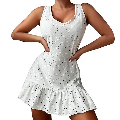 #ad Women Swimwear Cover Up Beach Dress Light weight Swimwear Beachwear Bathing $14.39