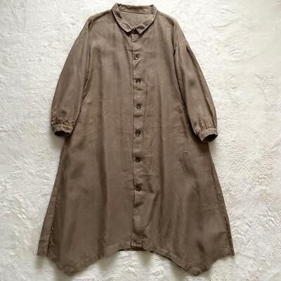 #ad Nest Robe Linen Long Dress Shirt $165.64