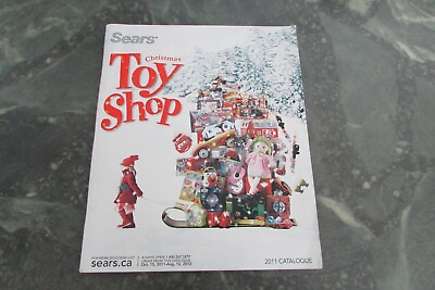 #ad #ad SEARS.CA 2011 CHRISMAS TOY SHOP CATALOGUE. EXTREMELY RARE CHECK IT OUT. C $65.00