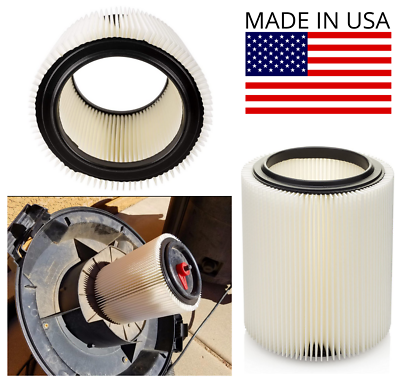 Replacement Shop Vac Filter for Sears Craftsman 5 6 8 12 16 gallon. Wet Dry Vac $21.75