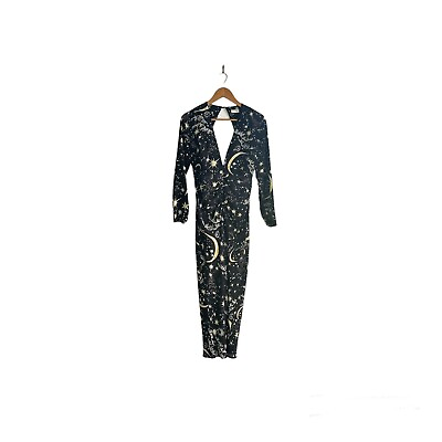 #ad Rixo London Constellation Maxi Dress Size S Silk Party Popular AU $169.00