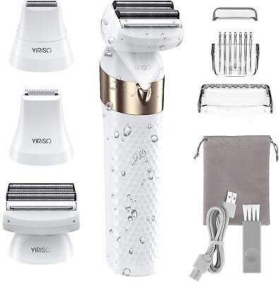 #ad Bikini Trimmer and Shaver for Women 3 in 1 Electric Razor Wet amp; Dry w LED Light $27.99