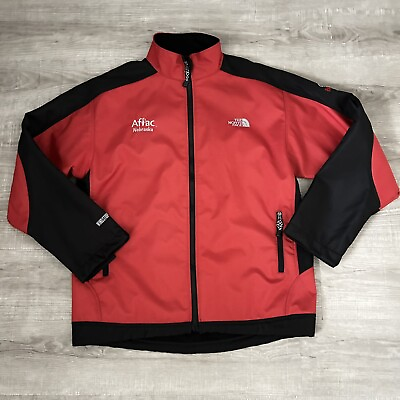 #ad The North Face Summit Series Windstopper Red Full Zip Jacket Men#x27;s XXL Aflac $54.95