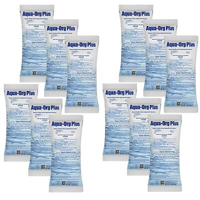 #ad Aqua Org Plus Swimming Pool Shock – 65% Calcium Hypochlorite Granular Sanitizer $79.99