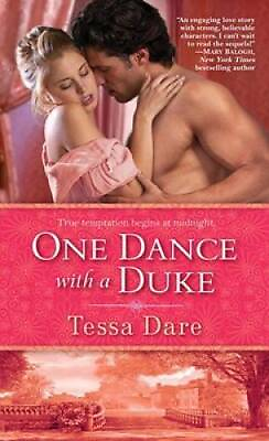 One Dance with a Duke Mass Market Paperback By Dare Tessa GOOD $3.59