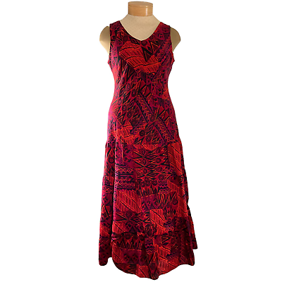 #ad Maxi Red Dress Women#x27;s 16 $35.00