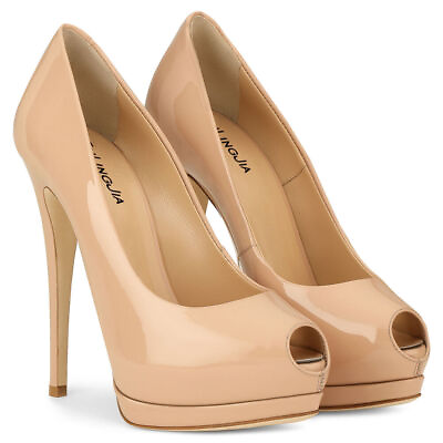 #ad Women Stilettos Party Clubwear Party Shoes Peep Toe Platform High Heels Pumps Sz $60.13