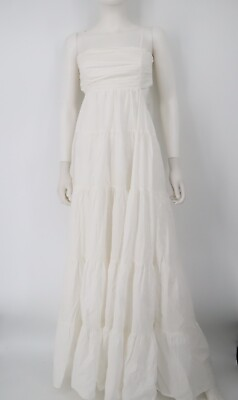 #ad NWT Fashion nova Villa Garden Maxi Dress White Sz S $29.99