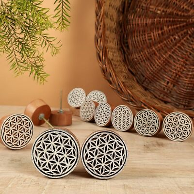 #ad Hashcart® Boho Dresser Knobs 12 Pack Handmade Knobs for Cabinets and Drawers ... $32.38