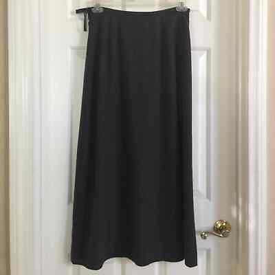 #ad Charcoal gray long skirt $18.48
