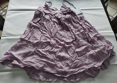 #ad #ad O#x27;Neill Saltwater Solids Purple Tank Dress Beach Cover Up Size XS $12.97