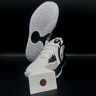 Nike Kyrie Low 5 White Metallic Gold DJ6012 101 $100.00