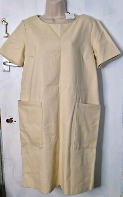 #ad Beaumont Organic Dress 100% Cotton RRP £60 large GBP 25.00