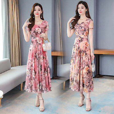 #ad Floral Long Sleeve Maxi Dress Casual Dresses for Spring amp; Summer Women $18.65