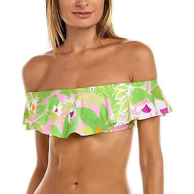 #ad #ad NWT Trina Turk La Palma Bandeau Bikini Top AND Tie Bottoms $35.00