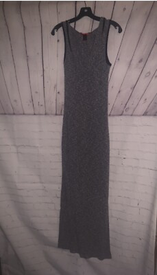 #ad Gray Maxi Dress For Women Size Large $12.00