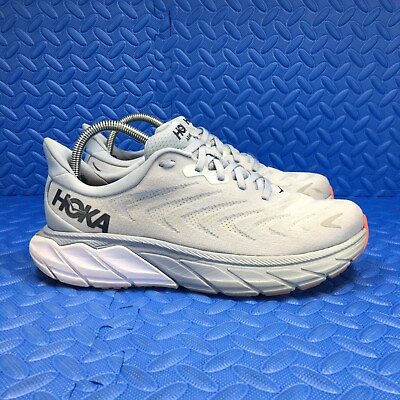 Hoka One One Arahi 6 Womens Wide Running Shoes Gray Athletic Sneakers Size 10 B $75.95