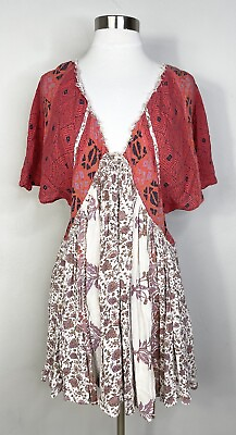 #ad Free People Mini Summer Boho Dress. Size: XS TP $39.00
