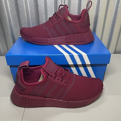 Adidas NMD R1 Legacy Burgundy Size 9 HP9662 NEW Shoes $74.99