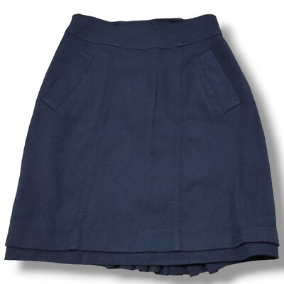 #ad Nanette Lepore Skirt Size 2 26quot; Waist Women#x27;s Pencil Skirt Business Casual Skirt $23.79