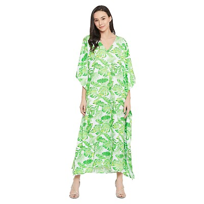 Gypsie Blu Women Maxi Dress Kaftan Evening Beach Party Sundress Summer Dresses $15.49