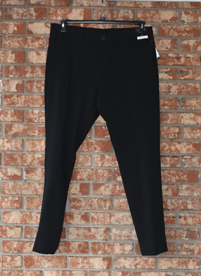 #ad Nordstrom Black Men#x27;s Tech Smart Dress Pants NWT $38.80