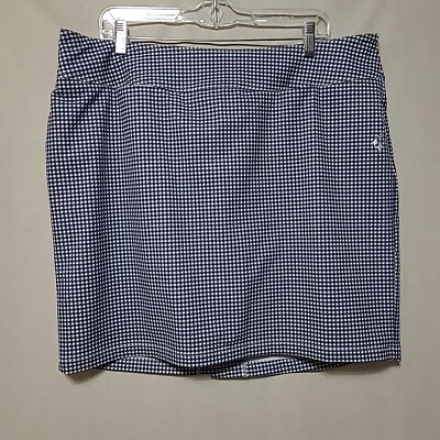 #ad 4all by Jofit Women Blue Casual Skort Skirt 14 Golf Tennis Athletic $19.99