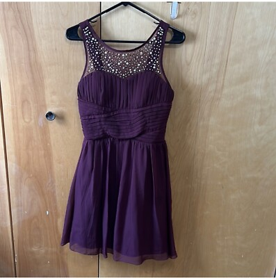 #ad Purple Party Dress $20.00