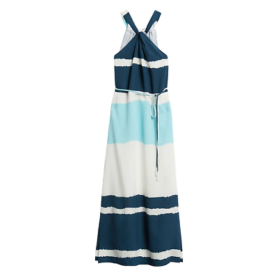 Banana Republic Halter Summer Long Maxi Petite Dress Sizes 2P NWT $49.95