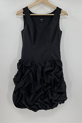 #ad #ad Junior#x27;s Express Cocktail Dress Size 0 Black Ruffles $10.19