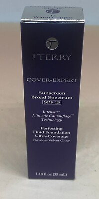By Terry Cover Expert Perfecting Fluid Foundation Ultra Cover 12 Warm Copper $19.99