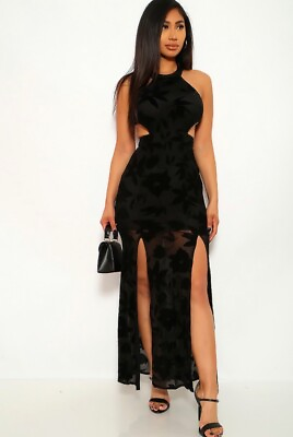 #ad #ad Black Maxi dress for Women Brand New $20.00