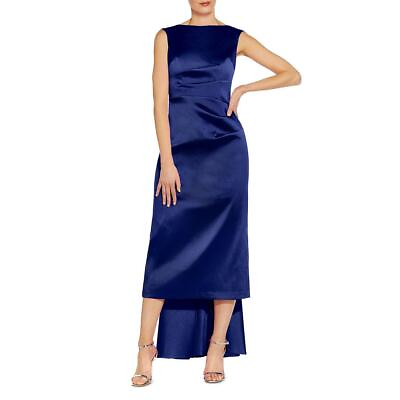 #ad Aidan Mattox Womens Bow Side zip Ruched Cocktail and Party Dress BHFO 6597 $28.99