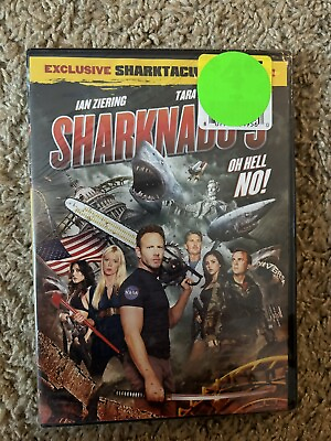 #ad Sharknado 3: Oh Hell No DVD 2015 Tara Reid Ian Ziering New Sealed $9.95