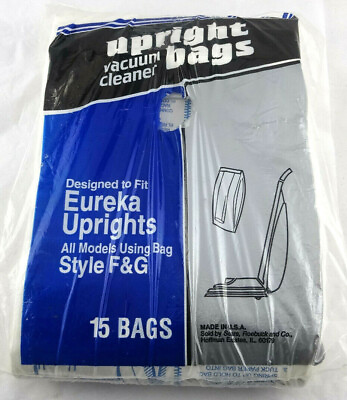 Sears for Eureka F amp; G Vacuum Bags 14 Total Part #52320C *Open Bag* Free Ship $19.95