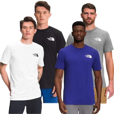 #ad The North Face Men#x27;s T Shirt Short Sleeve Half Dome Small Logo Regular Fit Tee $20.88