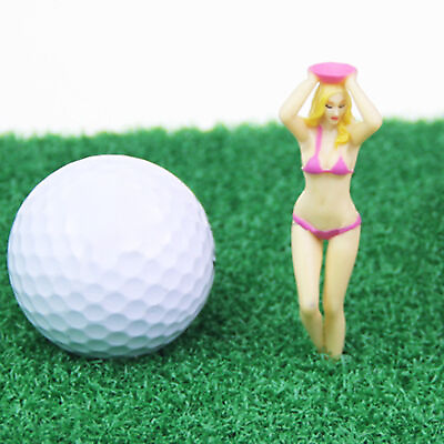 #ad #ad Golf Plastic Tees Reusable Widely Use Funny Lady Bikini Golf Tees Accessory $8.58