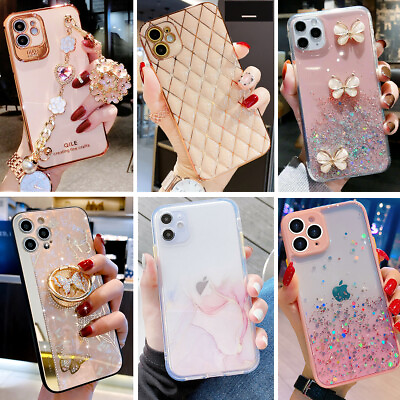For iPhone 14 Pro Max 13 12 11 XR 8 Cute Shockproof Girl Women Phone Case Cover $4.99