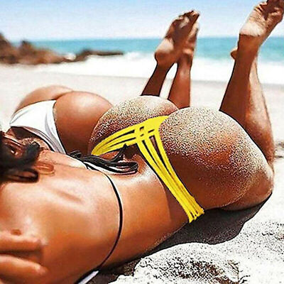 Women Brazilian Cheeky Bikini Bottom Thong Bathing Beach Swimsuit Swimwear Sexy $8.81