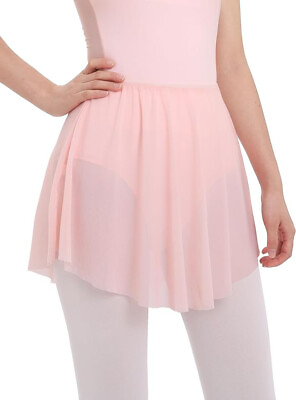 #ad Ballet Skirts for Girls Womens Elasticated Waist Dance Skirt Pull On Ballet Danc GBP 7.50