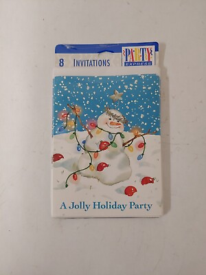 #ad Party Express Hallmark Holiday Party Invitations 48 w Envelopes $24.75