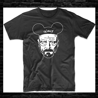 #ad Walter White Disney Breaking Vacation Walt Parody Mickey Mouse Funny Shirt $13.99