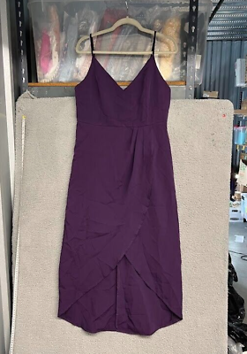 #ad CMZ2005 Womens V Neck Backless Maxi Dress Sleeveless Spaghetti Straps Size XL $9.00