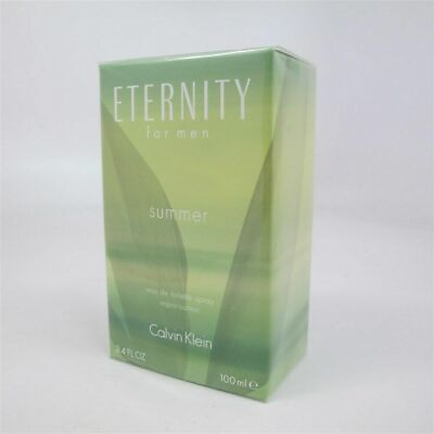 Eternity Summer for Men 2009 by Calvin Klein 100 3.4 oz Eau de Toilette Spray $65.11