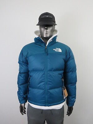 #ad #ad NWT Mens The North Face 1996 Retro Nuptse 700 Down Insulated Jacket Blue Coral $199.95